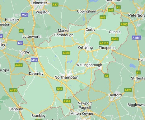 northamptonshire-area-map