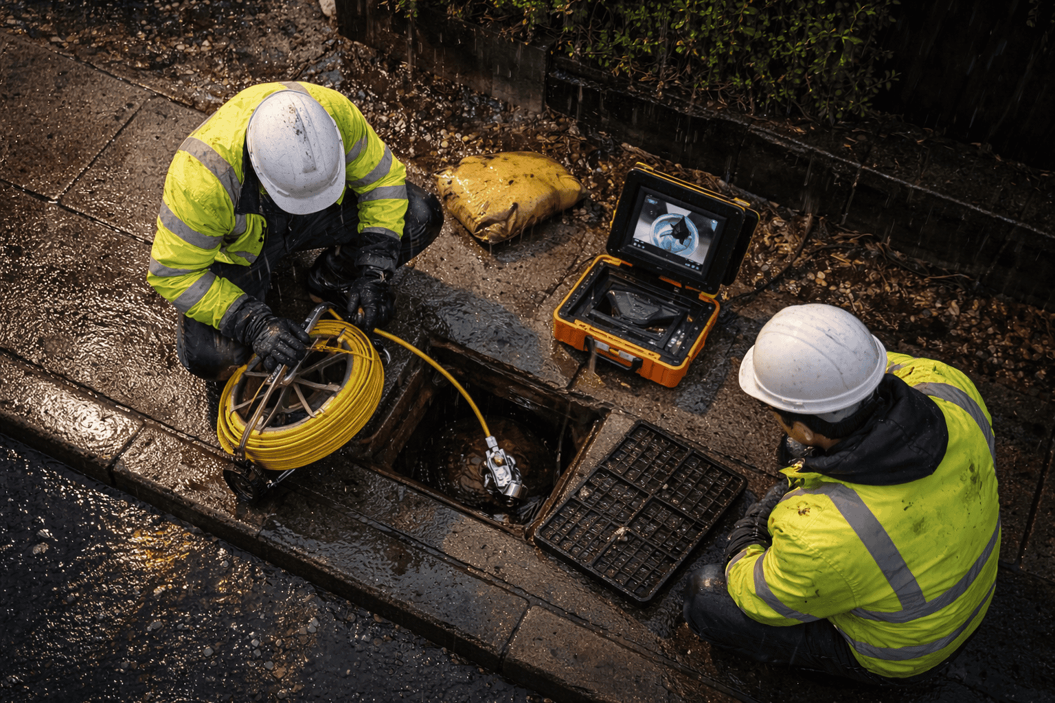 How much does a CCTV drain inspection cost UK?