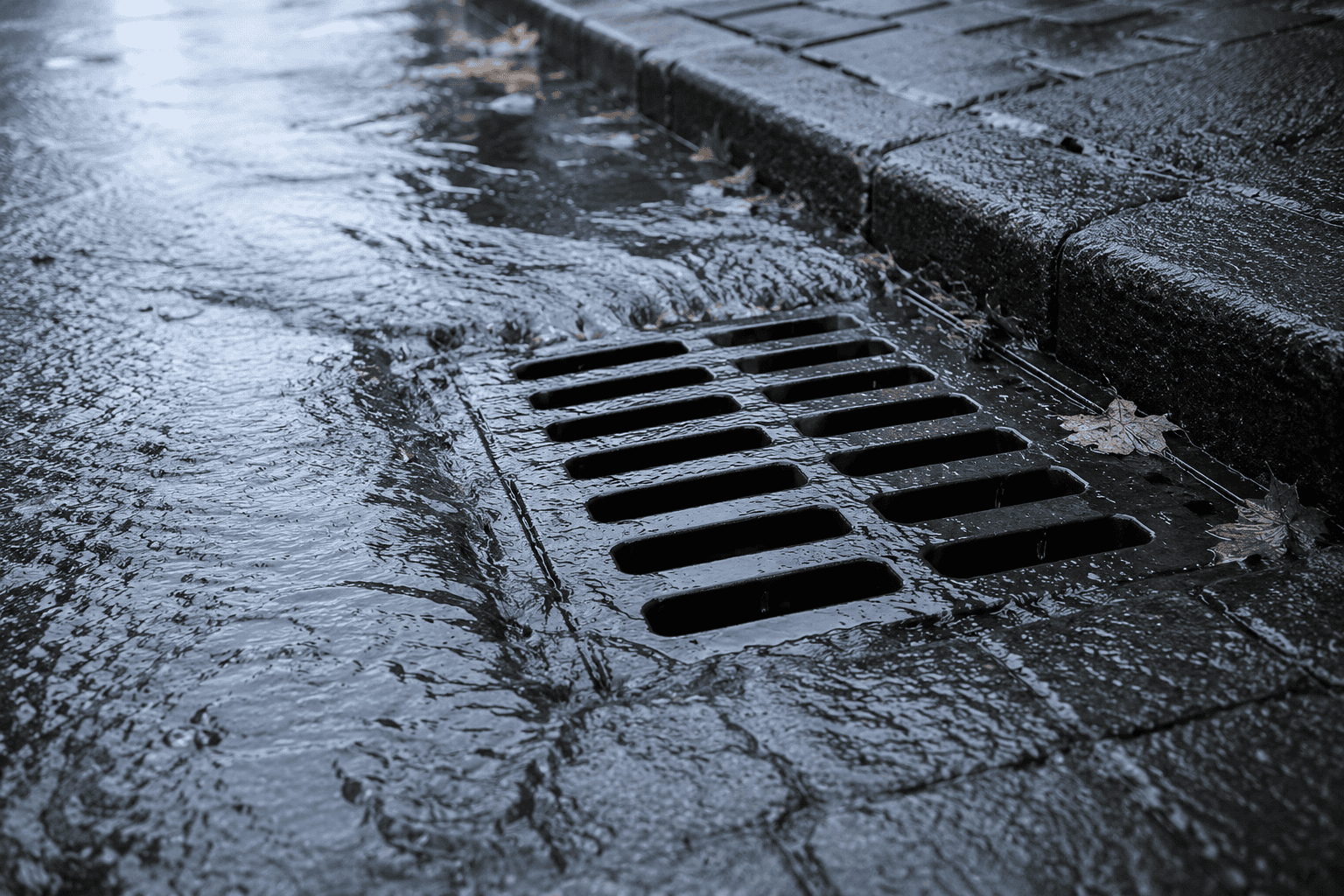 Blocked Outside Drains